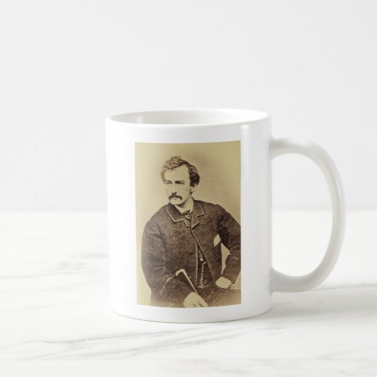 Portret van John Wilkes Booth | 1861-65 Koffiemok (Rechts)