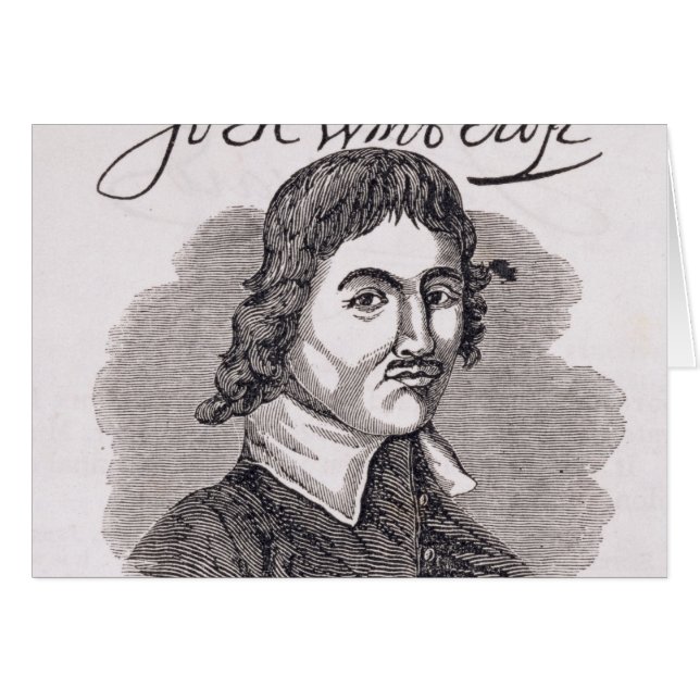 Portret van John Winthrop (Voorkant Horizontaal)