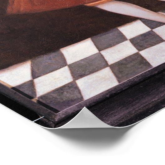 Portret van Jonathan Bentham, c.1725 Poster (Hoek)