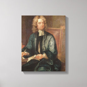 Portret van Jonathan Swift c.1718 Canvas Afdruk