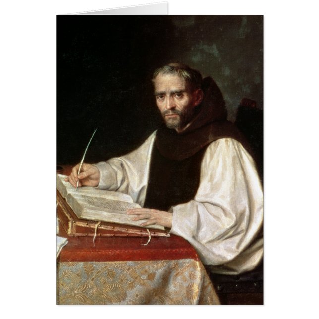 Portret van Jose de Siguenza, voorafgaand aan en b (Voorkant)