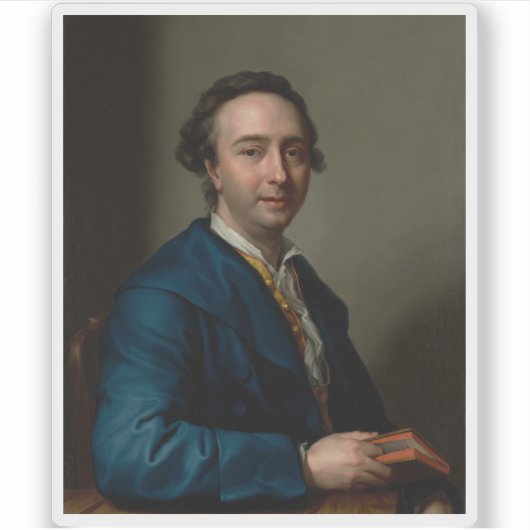 Portret van José Nicolás de Azara, Nibbiano Marqui Sticker (Voorkant)