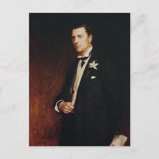 Portret van Joseph Chamberlain, 1886 Briefkaart (Voorkant)