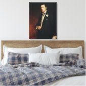 Portret van Joseph Chamberlain, 1886 Canvas Afdruk (Insitu (Slaapkamer))