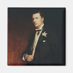Portret van Joseph Chamberlain, 1886 Magneet