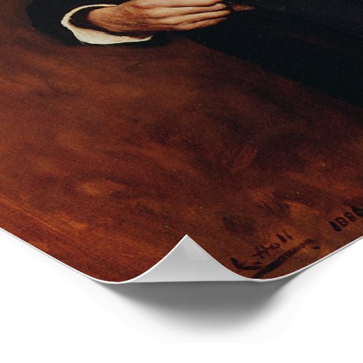 Portret van Joseph Chamberlain, 1886 Poster (Hoek)