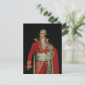 Portret van Joseph Fouche Duke van Otranto Briefkaart (Staand voorkant)