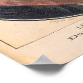 Portret van Joseph Francis Dupleix Poster (Hoek)