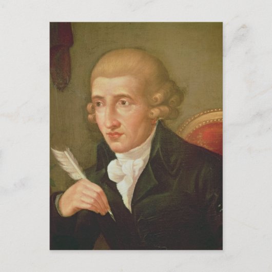Portret van Joseph Haydn Briefkaart (Voorkant)