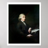 Portret van Joseph Priestley (1733-1804) (olie op Poster (Voorkant)