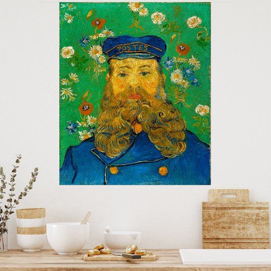 Portret van Joseph Roulin door Vincent Van Gogh Poster (Keuken)