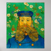 Portret van Joseph Roulin door Vincent Van Gogh Poster (Voorkant)