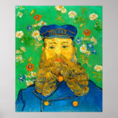 Portret van Joseph Roulin Vincent Gogh Poster (Voorkant)