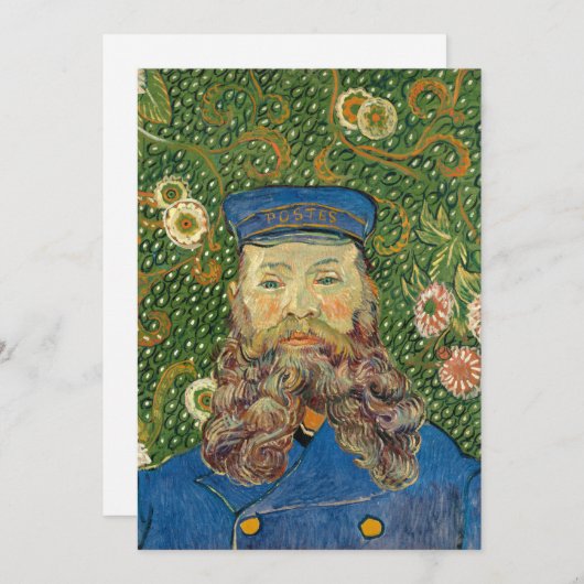 Portret van Joseph Roulin | Vincent van Gogh (Voorkant / Achterkant)