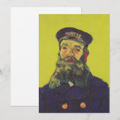 Portret van Joseph Roulin | Vincent van Gogh (Voorkant / Achterkant)