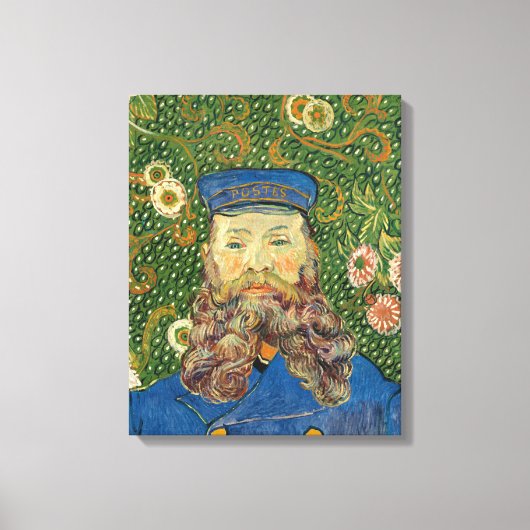 Portret van Joseph Roulin | Vincent van Gogh Canvas Afdruk (Voorkant)
