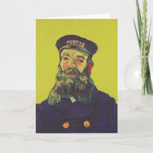 Portret van Joseph Roulin | Vincent van Gogh Kaart (Voorkant)