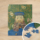 Portret van Joseph Roulin | Vincent Van Gogh Legpuzzel<br><div class="desc">Portret van Joseph Roulin (1889) door de Nederlandse postpressionistische kunstenaar Vincent Van Gogh. Het originele schilderij is een olie op canvas. Het portret is een van de schilderijen van Van Gogh van zijn goede vriend, een postbediende in de Zuid-Franse stad Arles. Deze sluiting van Roulin in uniform is tegen een...</div>