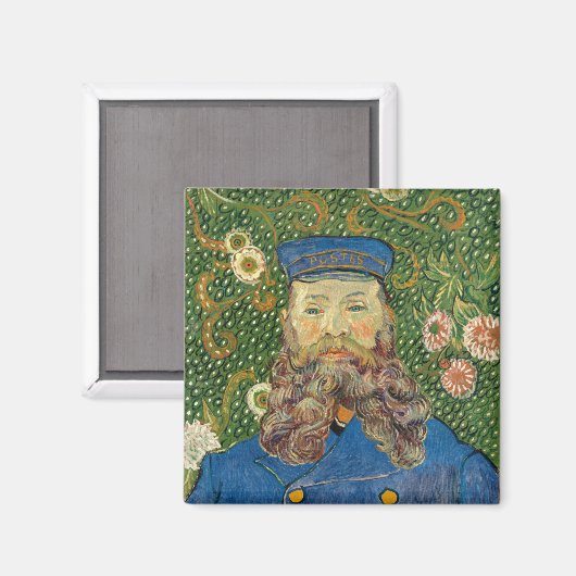 Portret van Joseph Roulin | Vincent van Gogh Magneet (Voorkant / Achterkant)