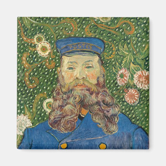 Portret van Joseph Roulin | Vincent van Gogh Magneet (Voorkant)