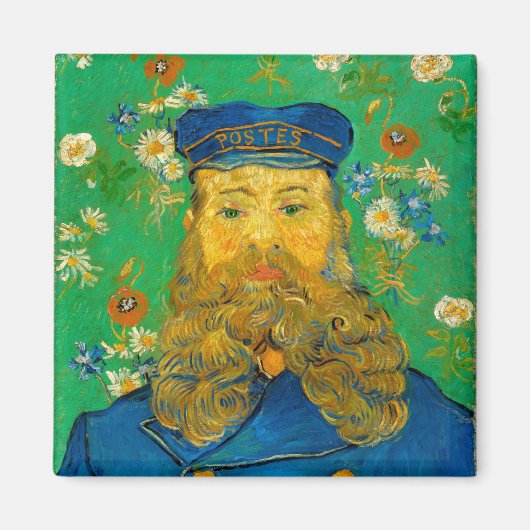 Portret van Joseph Roulin | Vincent van Gogh Magneet (Voorkant)