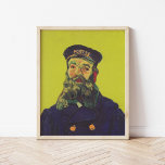 Portret van Joseph Roulin | Vincent van Gogh Poster<br><div class="desc">Vincent van Goghs serie portretten van Joseph Roulin, de postbode in Arles, is een eerbetoon aan zijn goede vriend en vertrouweling. De werken, geschilderd tussen 1888 en 1889, tonen Van Goghs post-impressionistische stijl, met gedurfde kleuren, dynamische penseelstreken en expressief karakter. Elk portret weerspiegelt Van Goghs bewondering voor Roulin, en beeldt...</div>