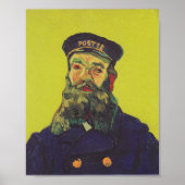 Portret van Joseph Roulin | Vincent van Gogh Poster (Voorkant)