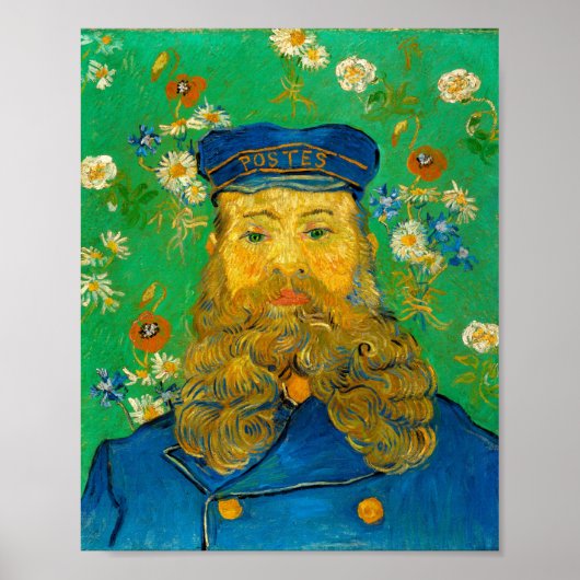 Portret van Joseph Roulin | Vincent Van Gogh Poster (Voorkant)