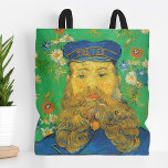Portret van Joseph Roulin | Vincent van Gogh Tote Bag<br><div class="desc">Vincent van Goghs serie portretten van Joseph Roulin, de postbode in Arles, is een eerbetoon aan zijn goede vriend en vertrouweling. De werken, geschilderd tussen 1888 en 1889, tonen Van Goghs post-impressionistische stijl, met gedurfde kleuren, dynamische penseelstreken en expressief karakter. Elk portret weerspiegelt Van Goghs bewondering voor Roulin, en beeldt...</div>