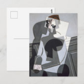 Portret van Josette Juan Gris Cubism Briefkaart (Voorkant / Achterkant)
