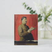 Portret van Josif Stalin, 1933 Briefkaart (Staand voorkant)
