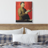 Portret van Josif Stalin, 1933 Canvas Afdruk (Insitu (Slaapkamer))