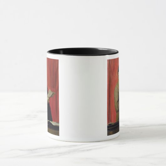 Portret van Josif Stalin, 1933 Mok (Midden)