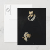 Portret van Juan Alfonso de Pimentel y Herrera Briefkaart (Voorkant / Achterkant)