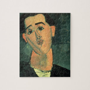 Portret van Juan Gris (1887-1927) 1915 (olie op bl Legpuzzel