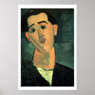 Portret van Juan Gris (1887-1927) 1915 (olie op bl Poster