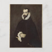 Portret van Juan Pimentel y Herrera door El Greco Briefkaart (Voorkant)
