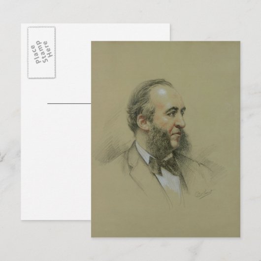 Portret van Jules Ferry Briefkaart (Voorkant / Achterkant)