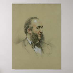 Portret van Jules Ferry Poster