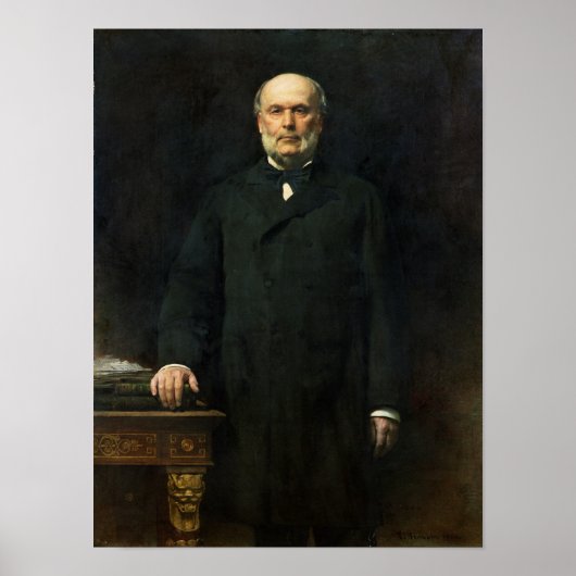 Portret van Jules Grevy 1880 Poster (Voorkant)