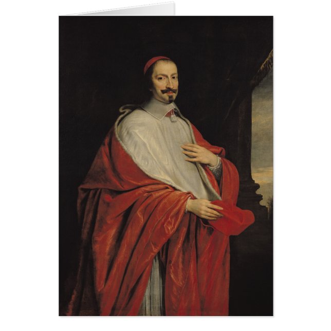 Portret van Jules Mazarin (Voorkant)