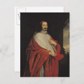 Portret van Jules Mazarin Briefkaart (Voorkant / Achterkant)