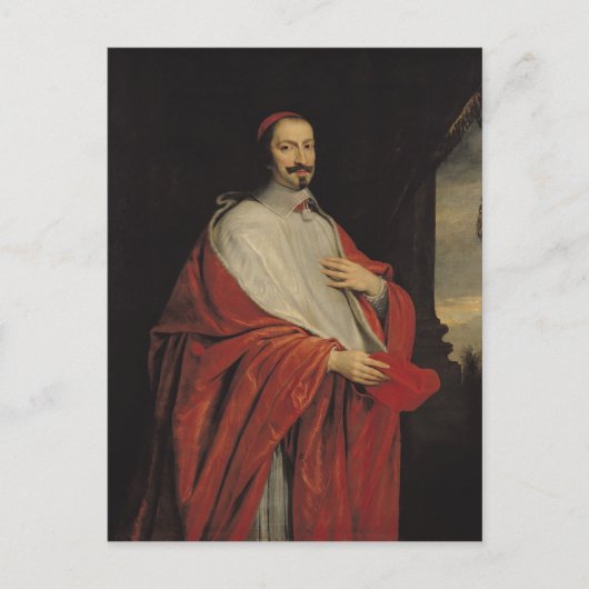 Portret van Jules Mazarin Briefkaart (Voorkant)