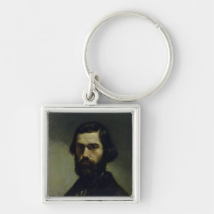 Portret van Jules Valles c.1861 Sleutelhanger