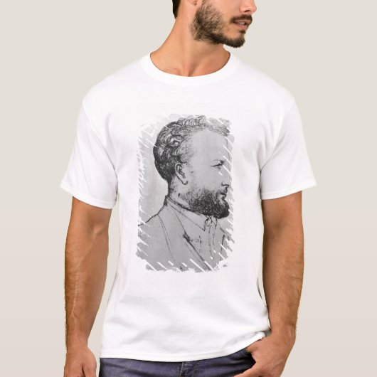 Portret van Jules Verne d T-shirt (Voorkant)