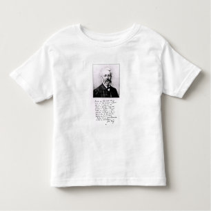 Portret van Jules Verne Kinder Shirts