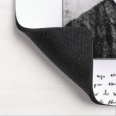 Portret van Jules Verne Muismat (Hoek)