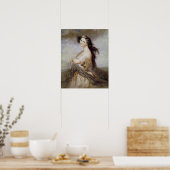 Portret van Juliette Drouet Poster (Keuken)