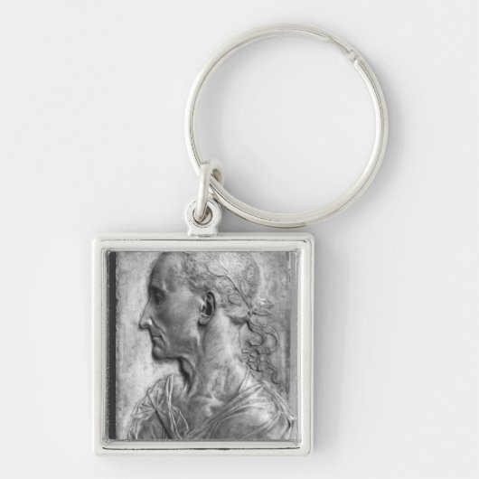Portret van Julius Caesar Sleutelhanger (Voorkant)