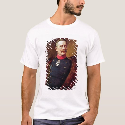 Portret van Kaiser Wilhelm II T-shirt (Voorkant)